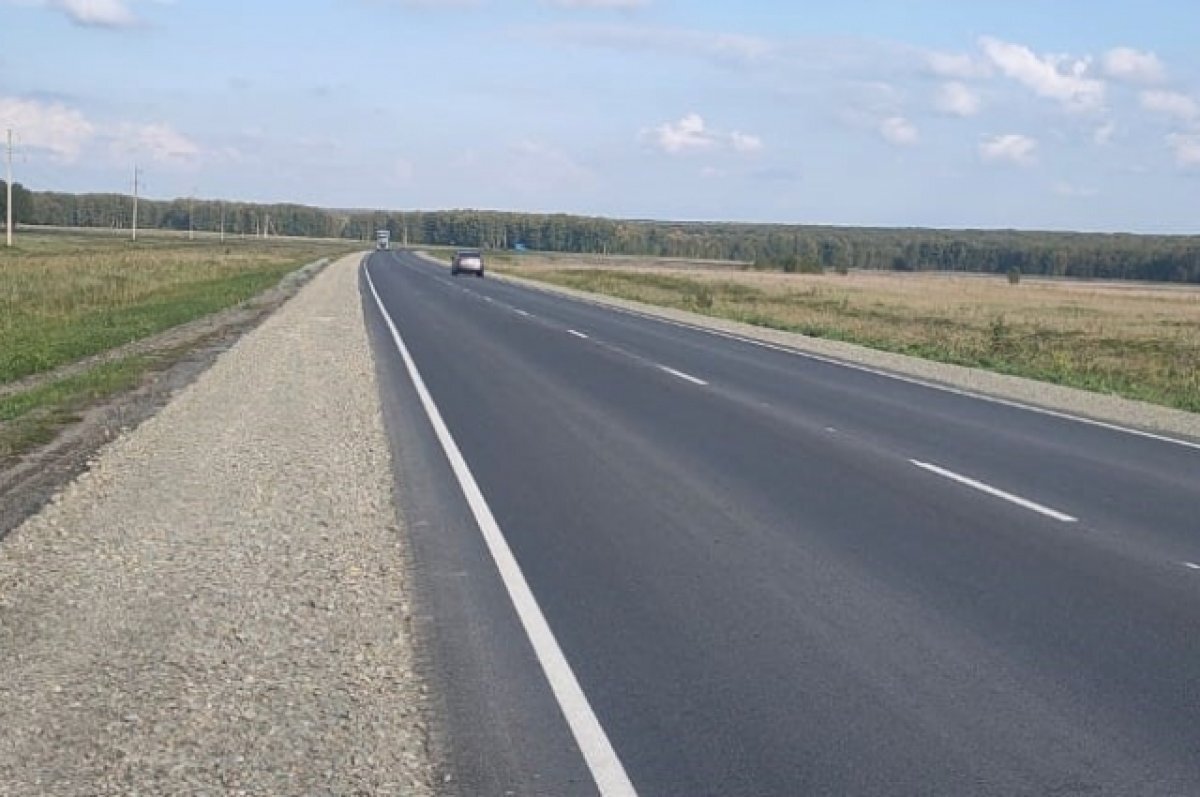    Загруженную трассу до горнолыжных курортов обновили под Новосибирском