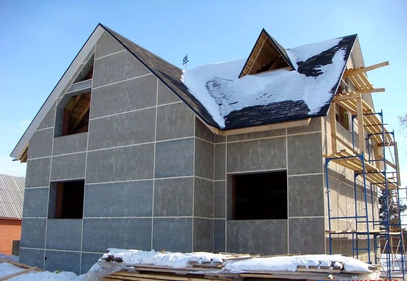 Цементно-стружечные плиты — многофункциональный строительный материал, который находит применение в различных областях.-2