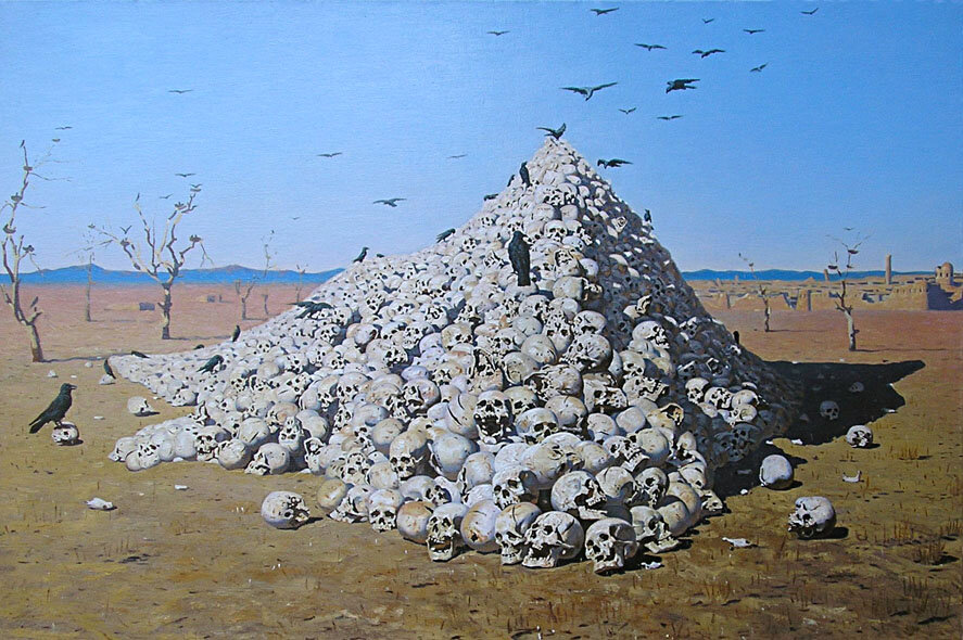 Картина «Апофеоз войны». Источник: artrussia.ru