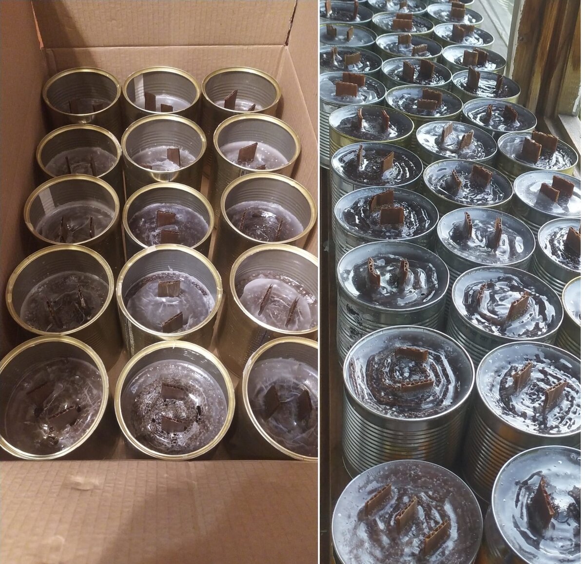 Блиндажные свечи