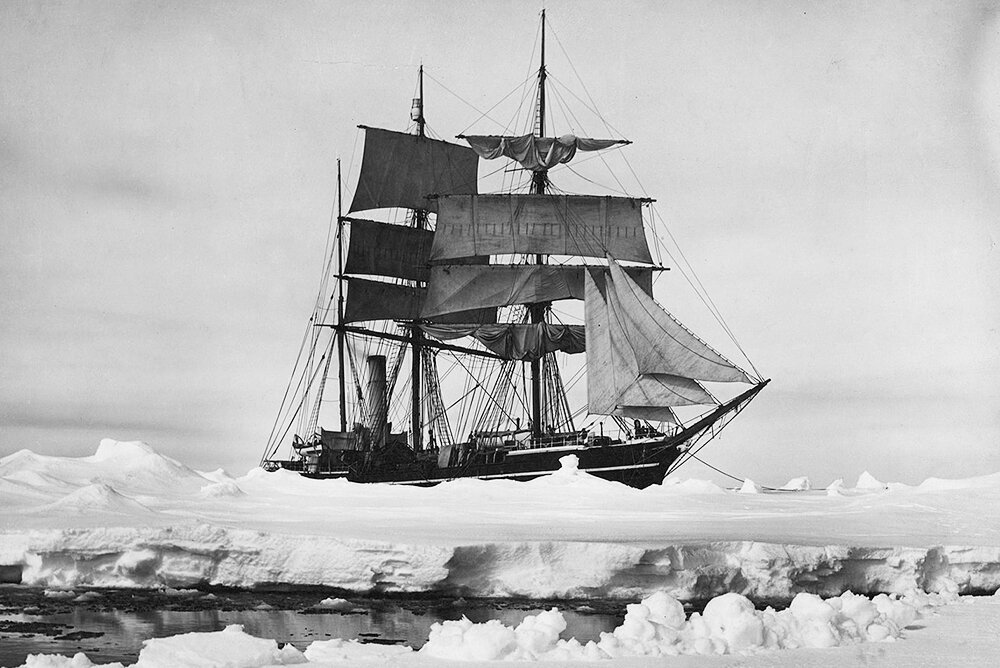 Корабль новая звезда. Экспедиция Терра Нова 1911г.