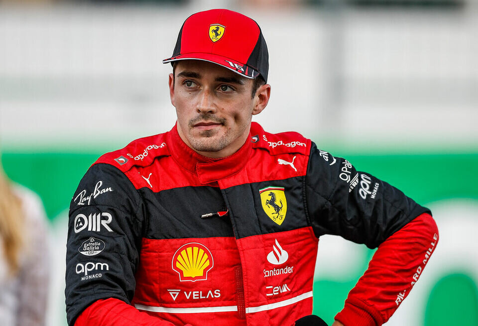 Charles Leclerc его Феррари