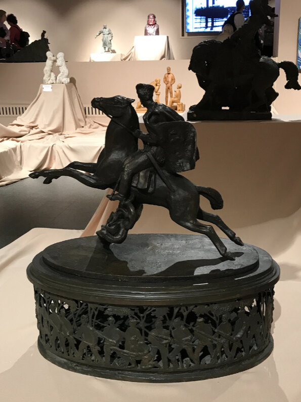 Иван Ефимов. Памятник Чапаеву.