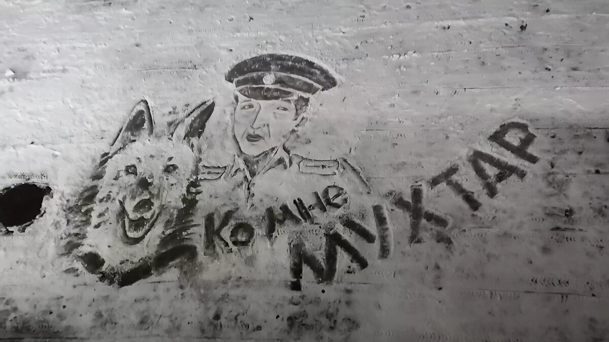     Дворник-художник Семен Бахурин в честь Дня домашних животных, который отмечается 30 ноября, порадовал жителей новыми рисунками на снегу.