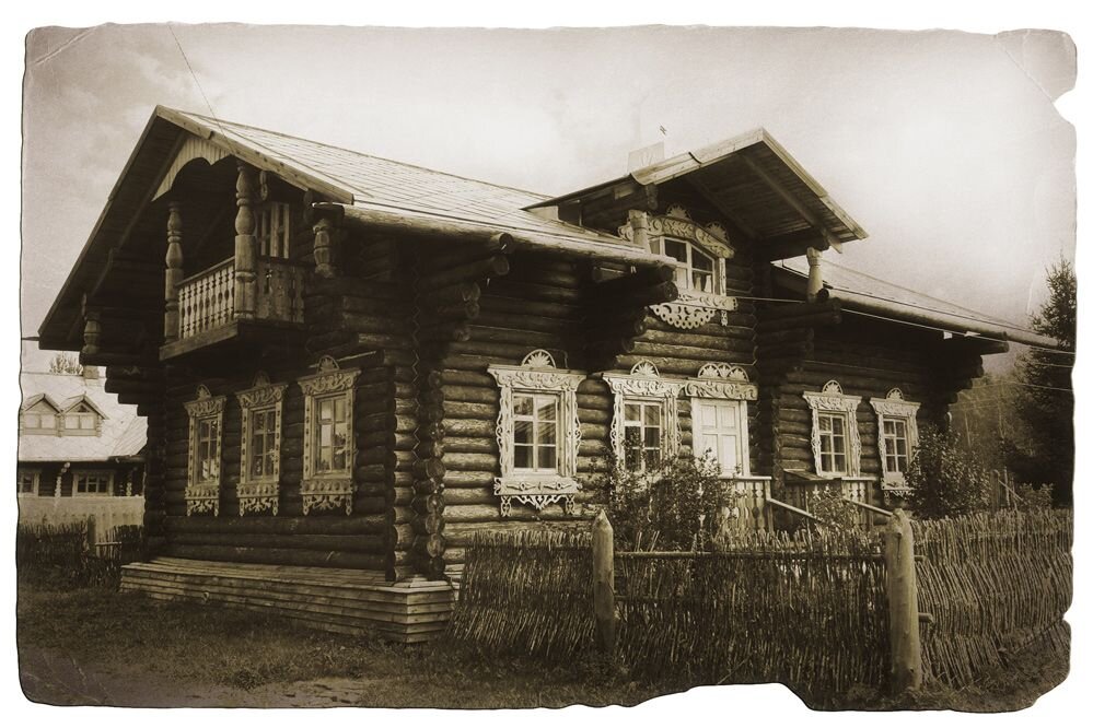 Изба 1910 года.