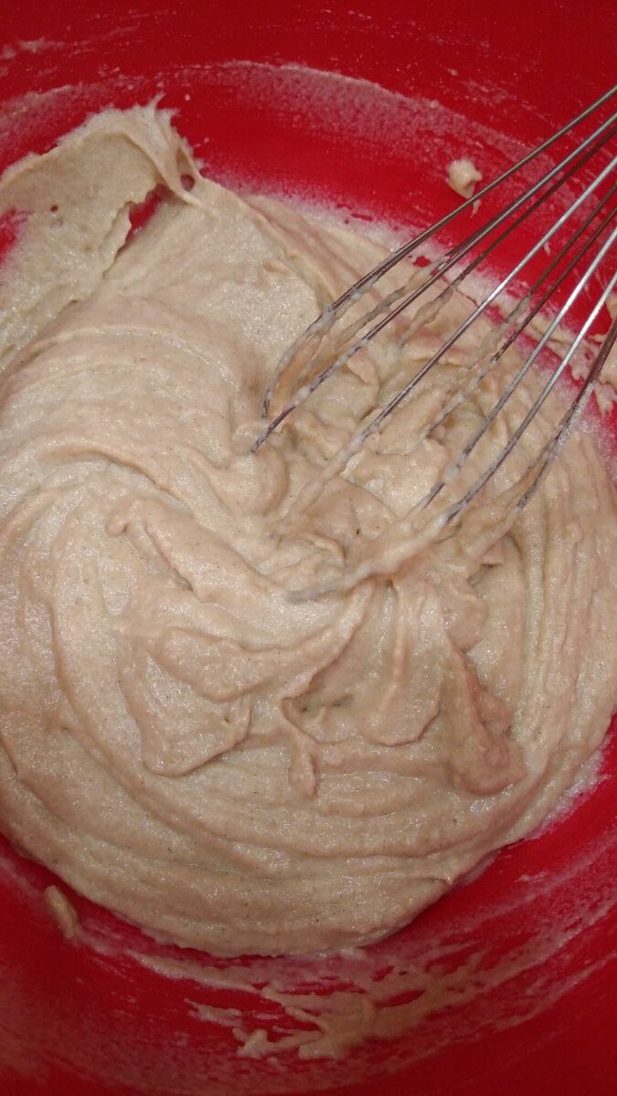 Тесто вечером. Фото автора