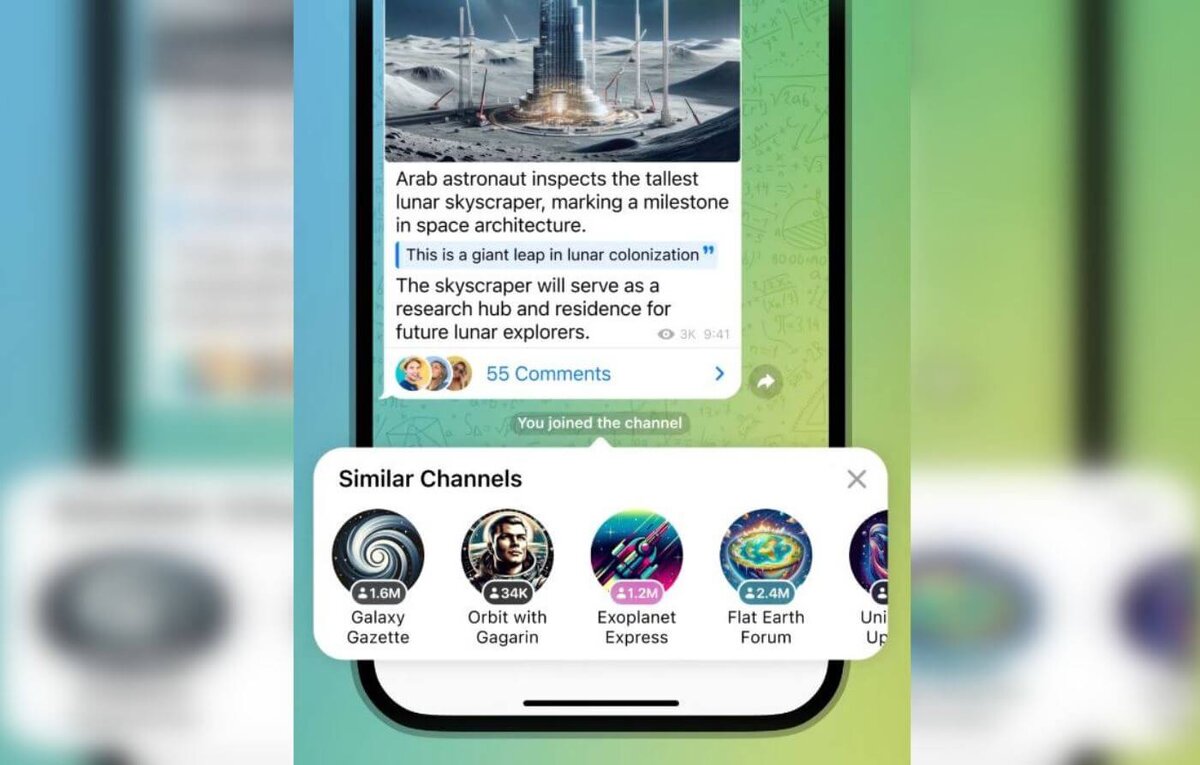    Находить каналы со схожей тематикой будет намного проще