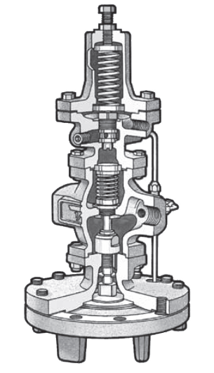  Редукционный клапан GP-2000 схематично