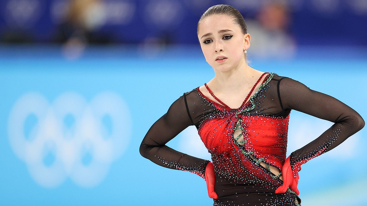Олимпийская чемпионка гимнастика кровь месячные
