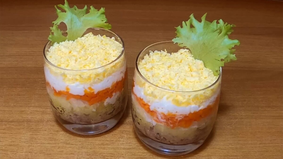 Классический салат Мимоза с сайрой – самый вкусный рецепт