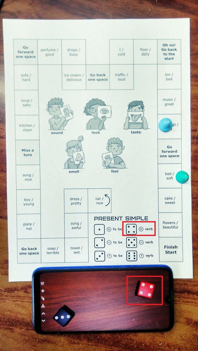Настольная игра на Present Simple c глаголами чувств и to be. |  EpicEnglish® - материалы для учителей Английского | Дзен