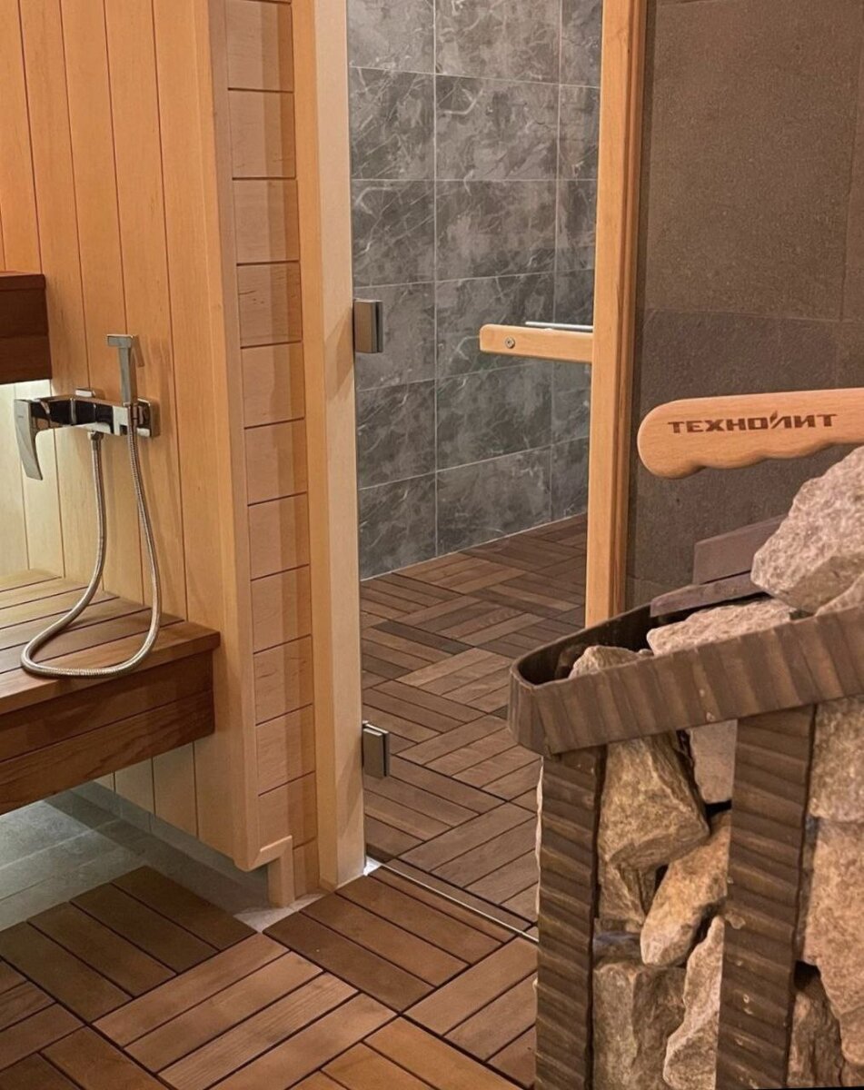 Баня с печью от завода Техно Лит 