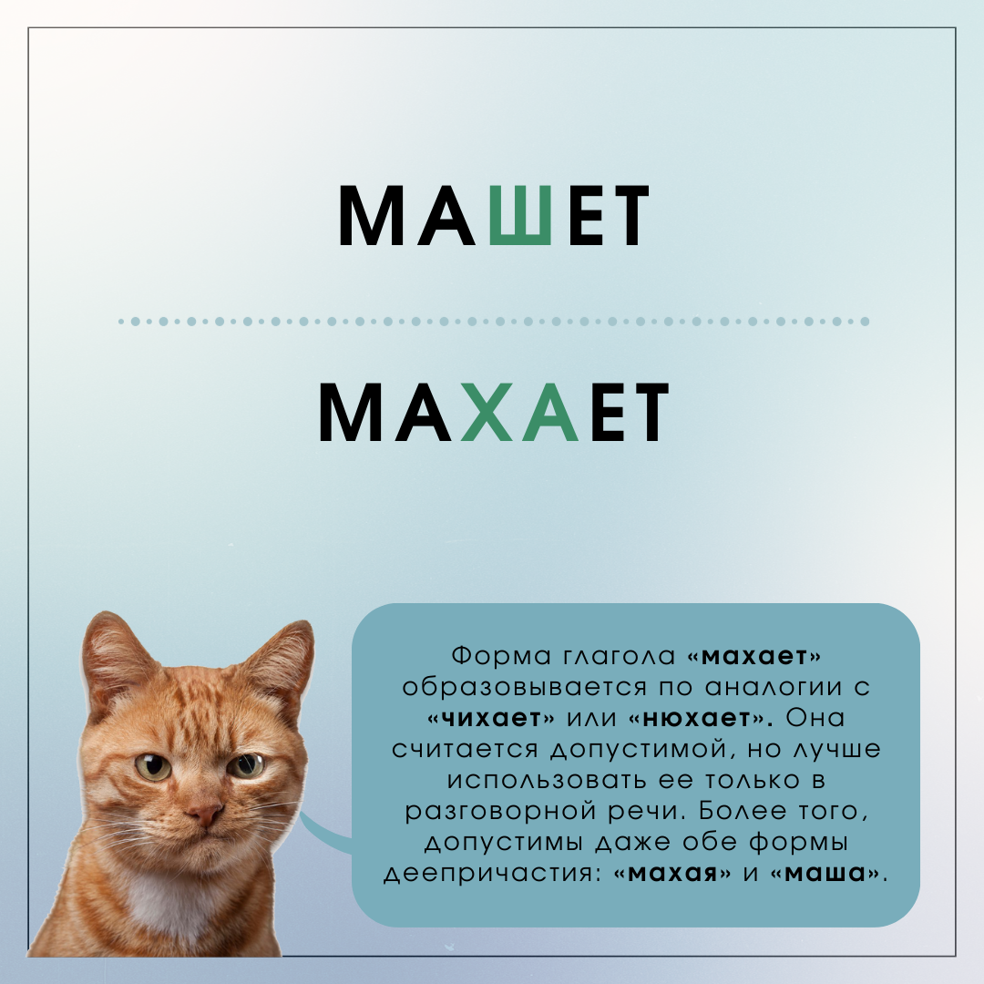 Махайте или машите как правильно говорить