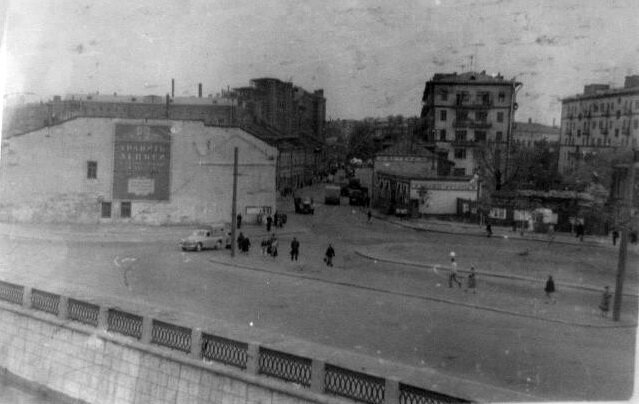 1 - Электрозаводская улица. Перспектива улицы с Электрозаводского моста