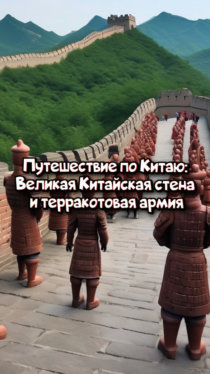 Великая Китайская стена и терракотовая армия