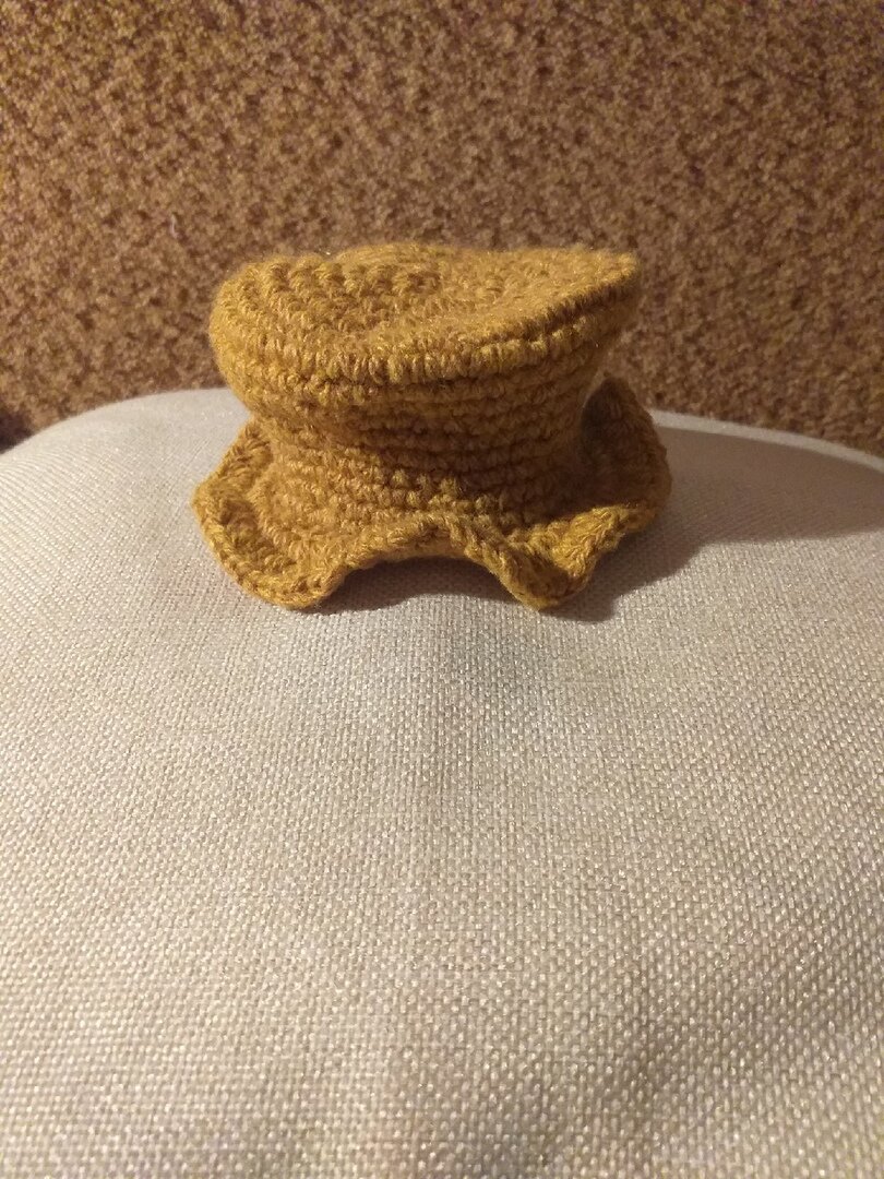 Фото автора. Готовая шляпа. 