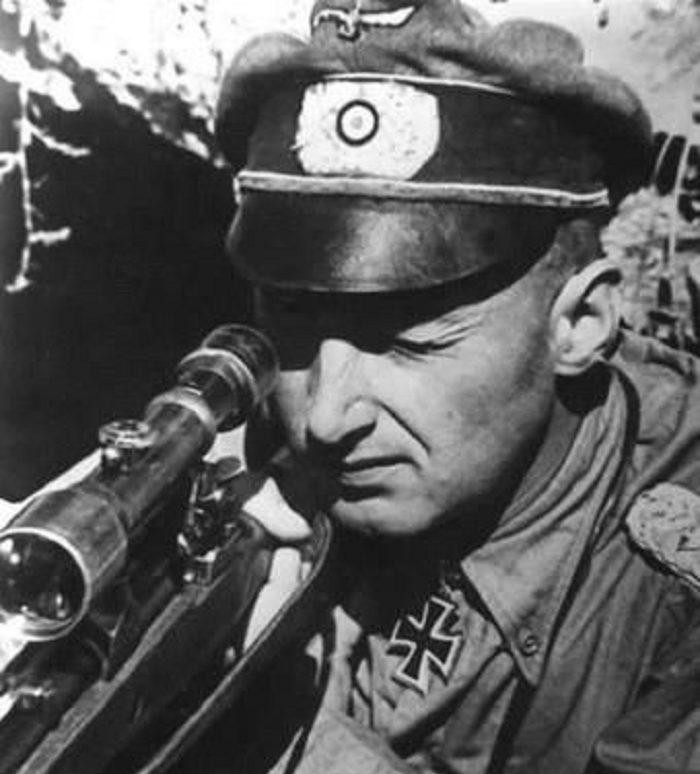 Снайперы вермахта. Гельмут Вирнсбергер снайпер. Немецкий снайпер второй мировой. Генрих Вайссер. Снайпер вермахта второй мировой.