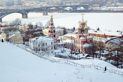    Нижний Новгород зимой ©Михаил Безносов РИА Новости