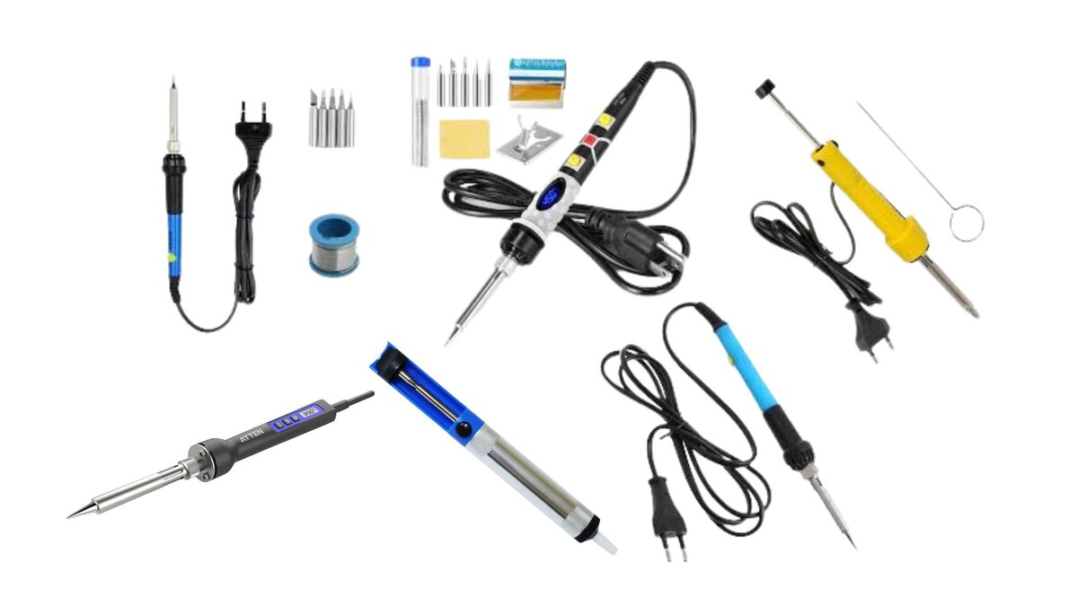 Паяльники и отсосы для олова