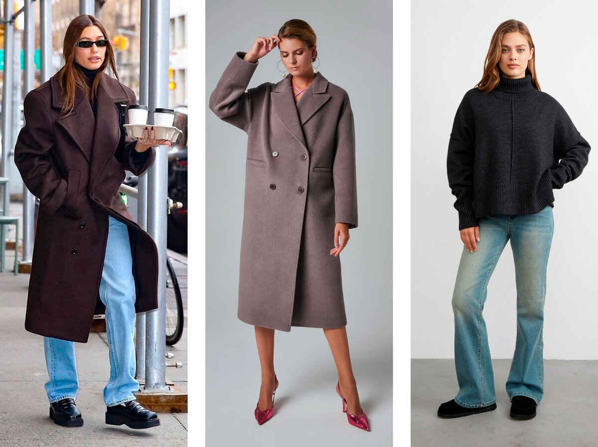 На 1 фото - Хейли Бибер, на 2 и 3 фото - дизайнерская одежда на uniCULT