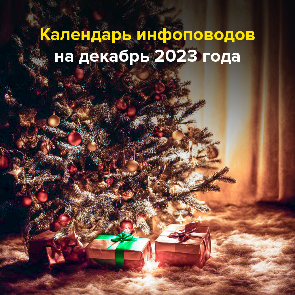 Календарь инфоповодов на декабрь 2023 года | Денис Каримов | Дзен