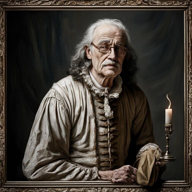 Очки ИИ зря, конечно, нарисовал, но переделывать не стала