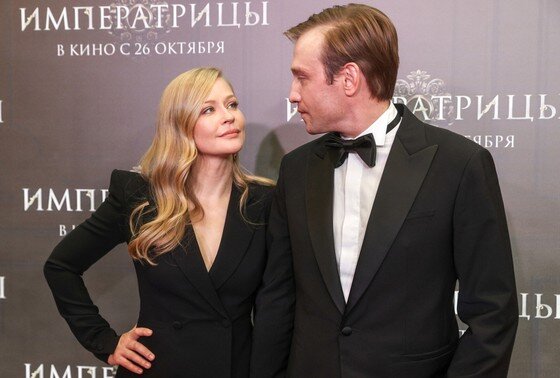     Юлия Пересильд и Михаил Тройник