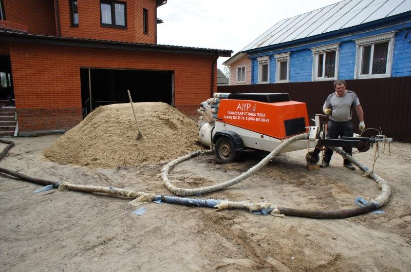 Основы Механизированной Полусухой Стяжки Пола