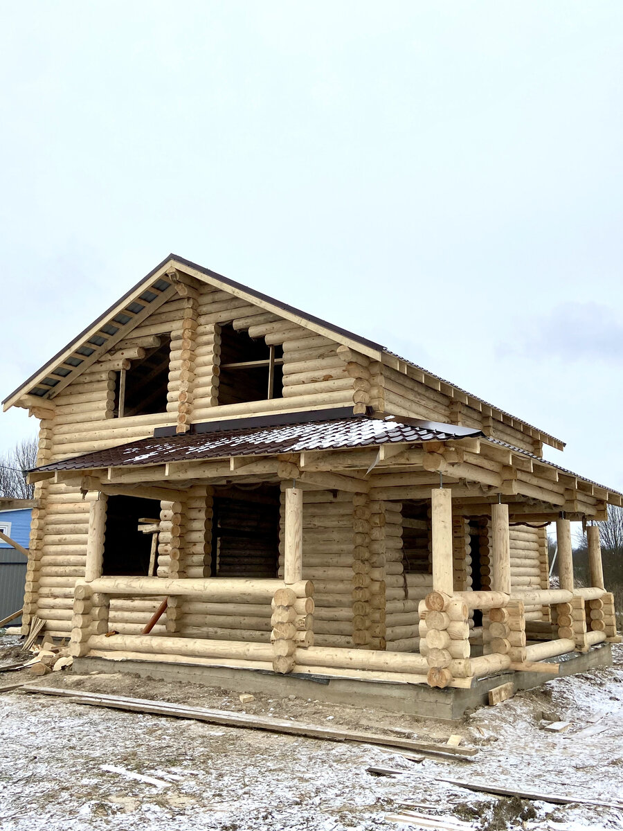 Что нам стоит дом построить. Сколько обошлось поставить сруб в 2023-м ...
