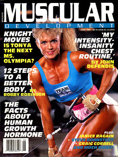 Следующая Мисс Олимпия? Тоня Найт о мышечном развитии, июнь 1989 г.