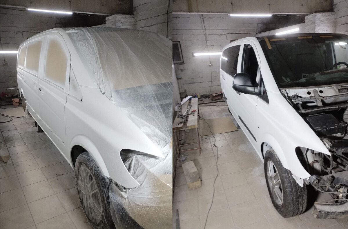 Установка стекол, монтаж молдинга и зеркала