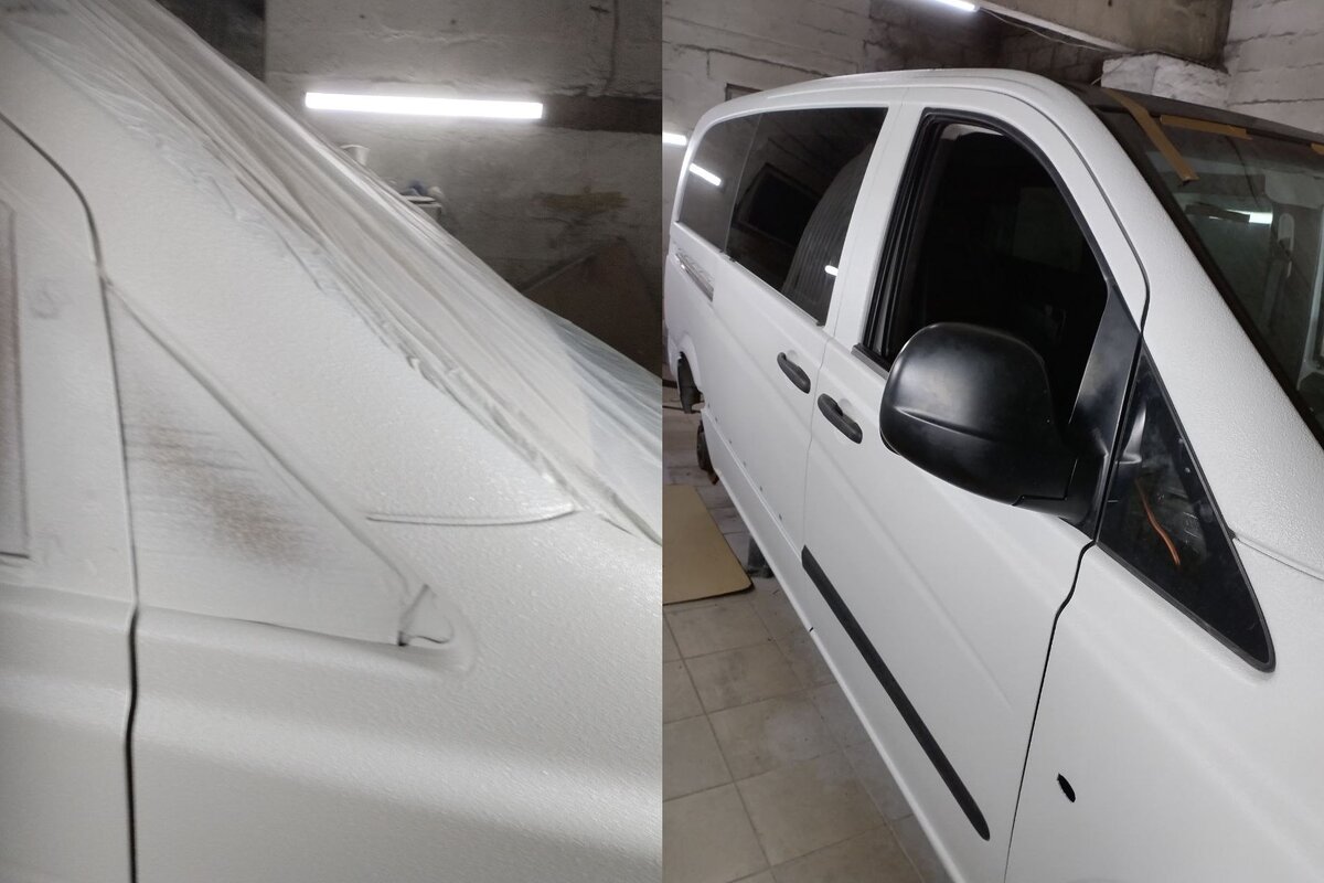 Вид вблизи было-стало