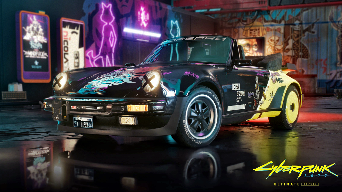 Porsche РёР· Cyberpunk 2077