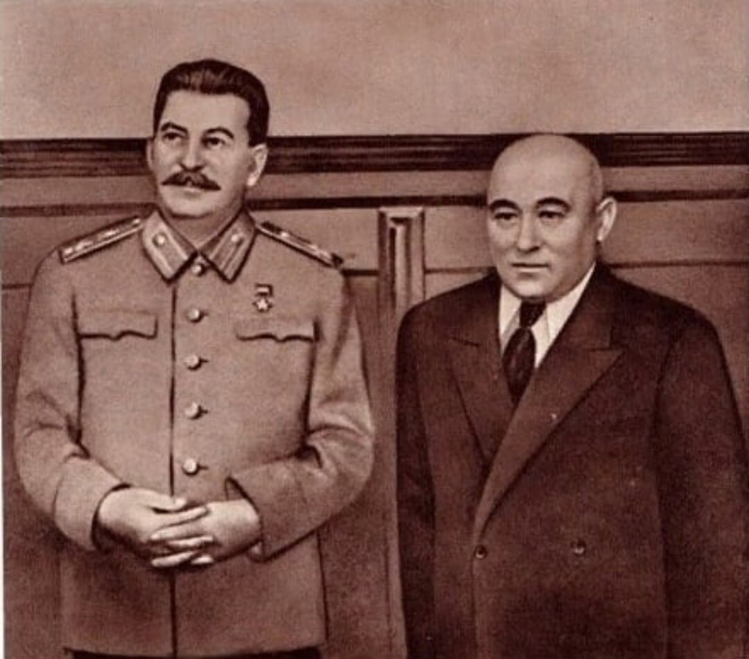 Сталин и Ракоши, Москва, 1948 г.