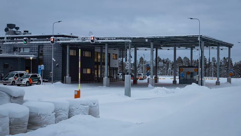    КПП Райя-Йоосеппи в Финляндии (Лотта в Мурманской области) последним закрылся на границе с Россией. Автор фото: Yle