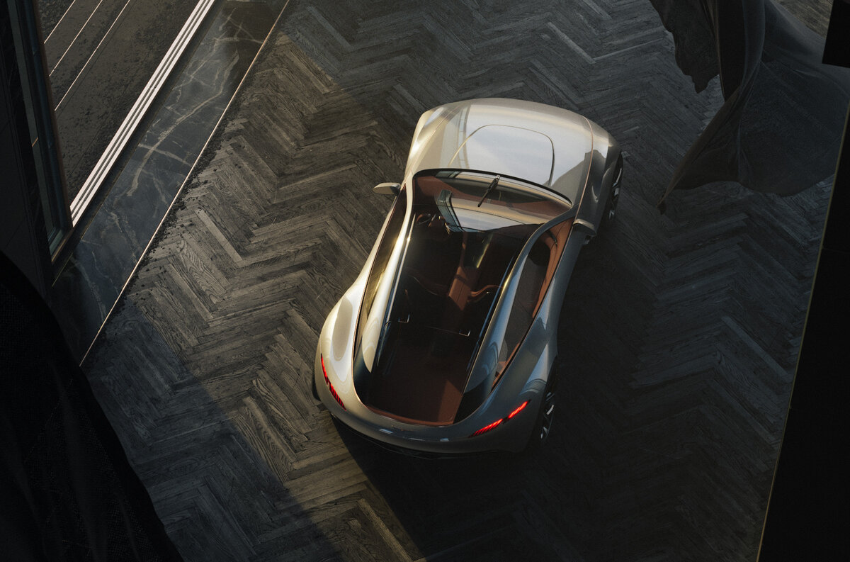 Koenigsegg quant Concept салон