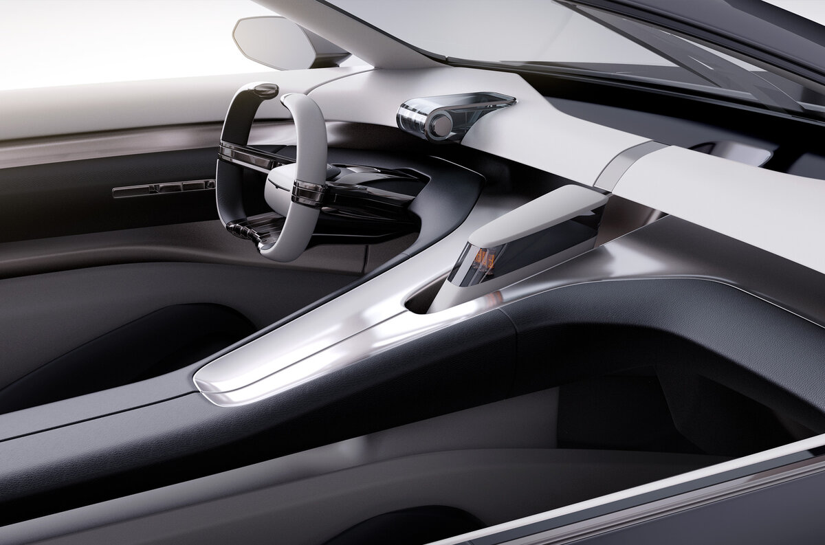 Koenigsegg quant Concept салон