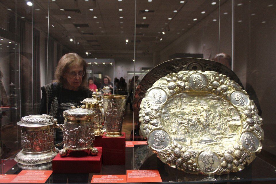    Выставка художественного серебра в Новосибирске впервые. Никита МАНЬКО