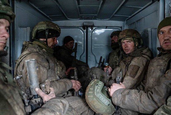    Солдаты ВСУ