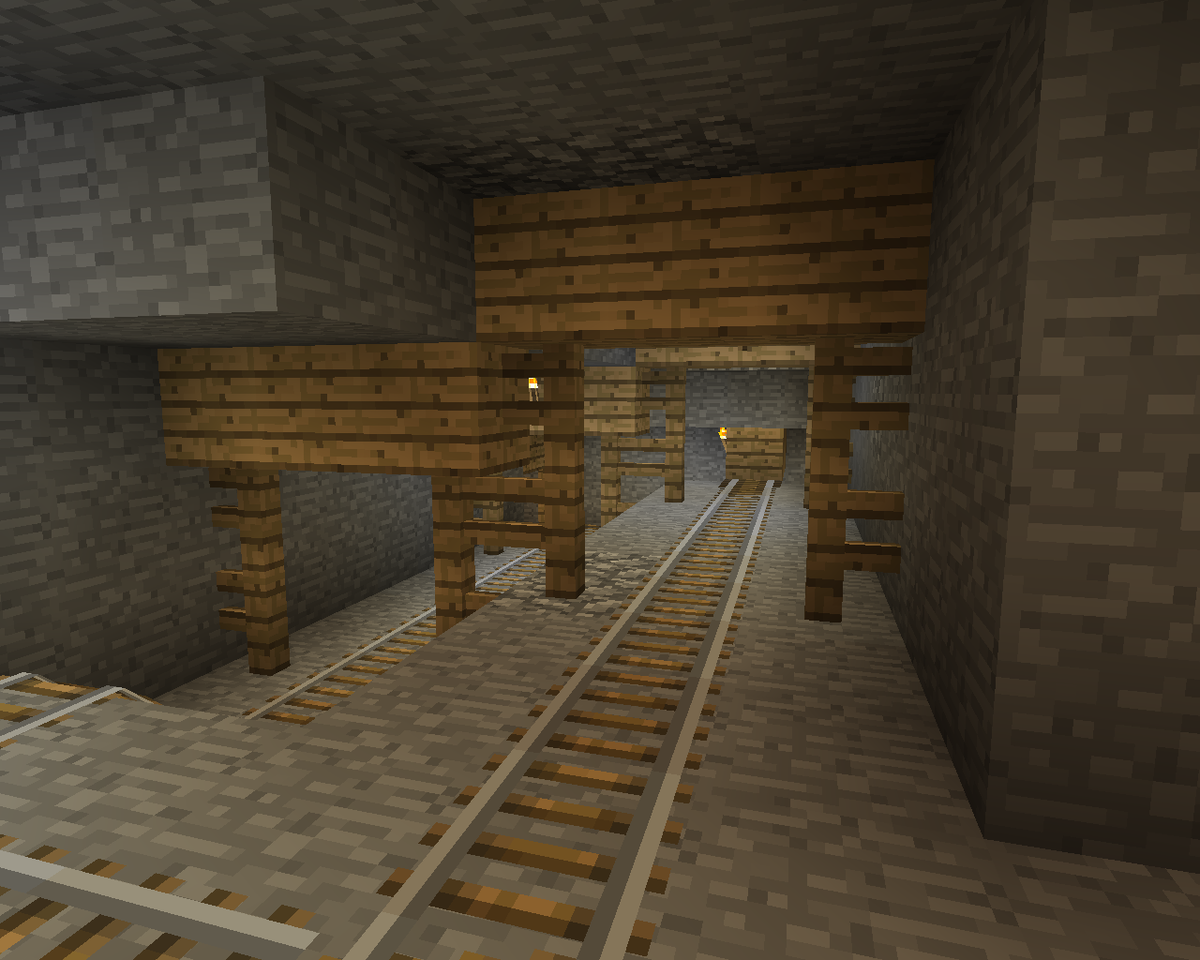 Обычные заброшенные шахты .