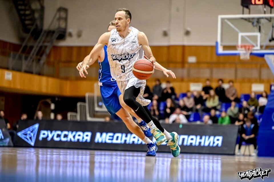    Дмитрий Злобин один из лучших игроков БК «Челбаскет». Фото БК «Челбаскет»