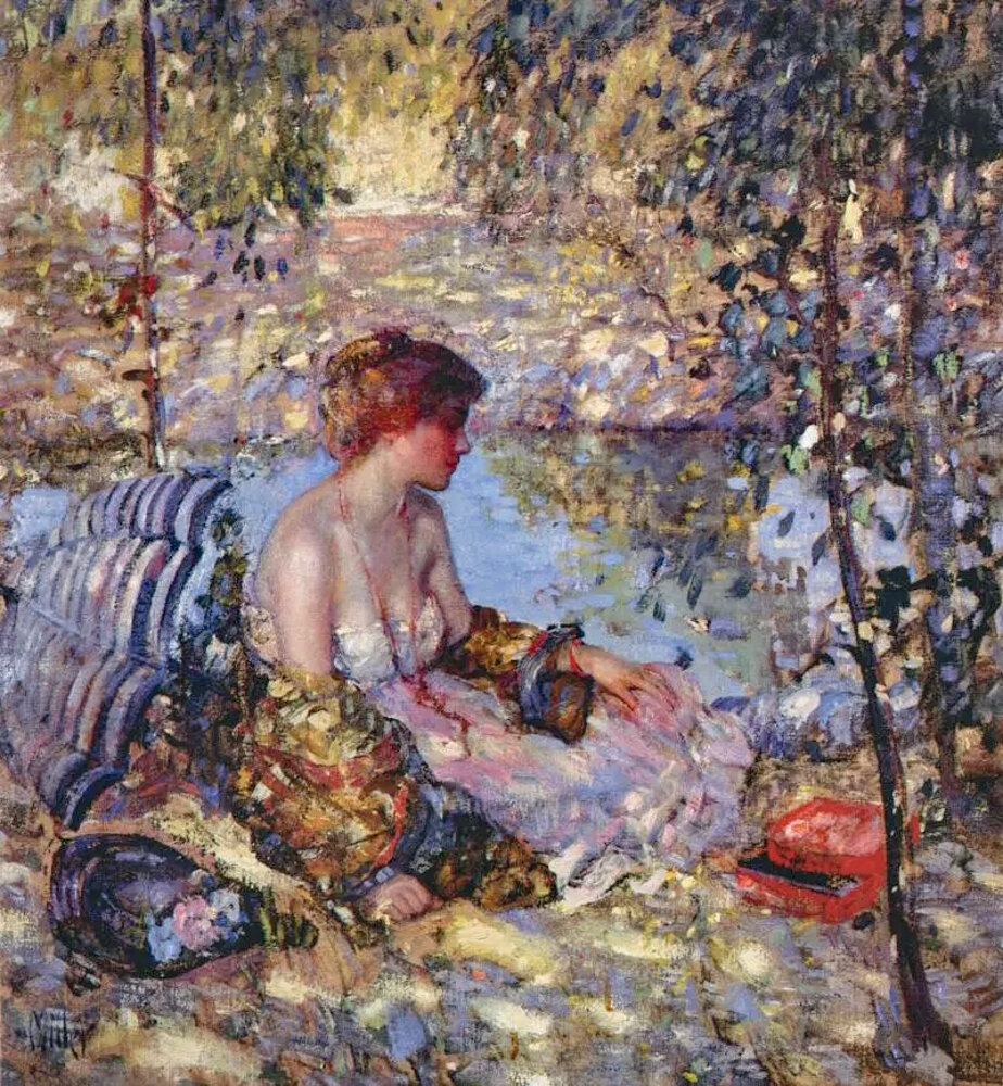 Художник Ричард Эдвард Миллер "Сильвана Делл"