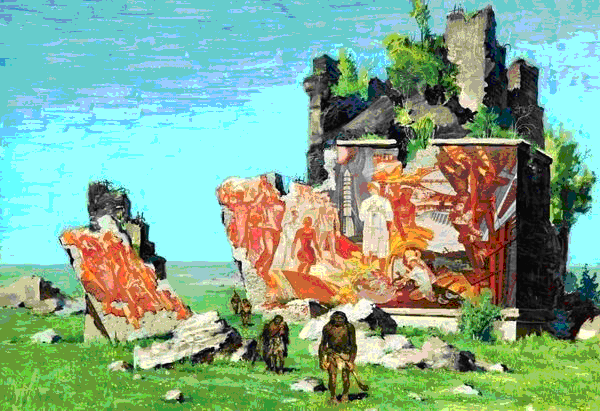 Руины древнего мира. Г. М. Зыков. 1991 год.