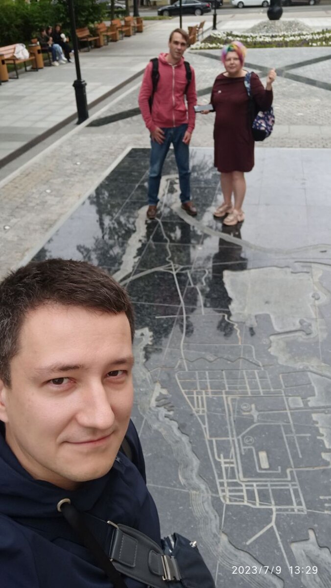 Необычная карта. Переулок с южной стороны Андреевского сада.