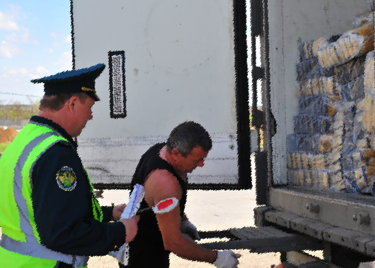 Мобильные группы серьёзно досаждают дальнобоям