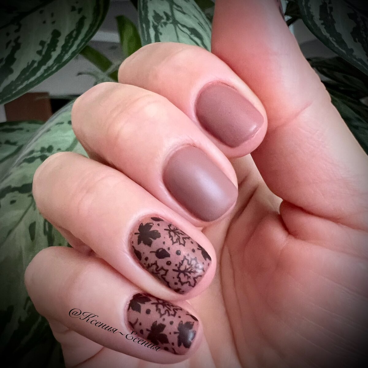 Осенний МАНИКЮР CND Shellac 🍂🍁 последний в этом сезоне 😉💅 |  Ксения~Есения | Дзен