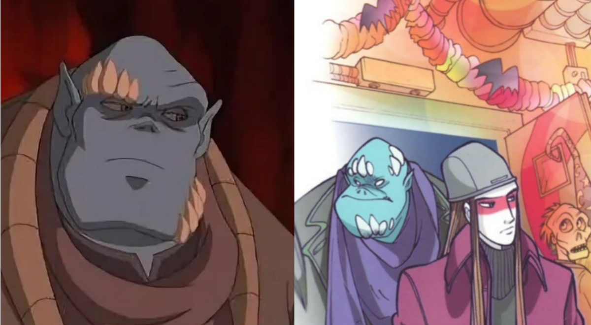 Ватек из мультсериала. И Ватек из комикса.