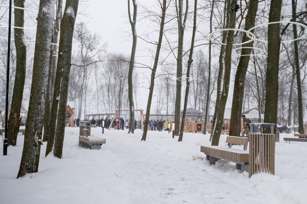    Обновленный городской парк открыли для посетителей в Белеве