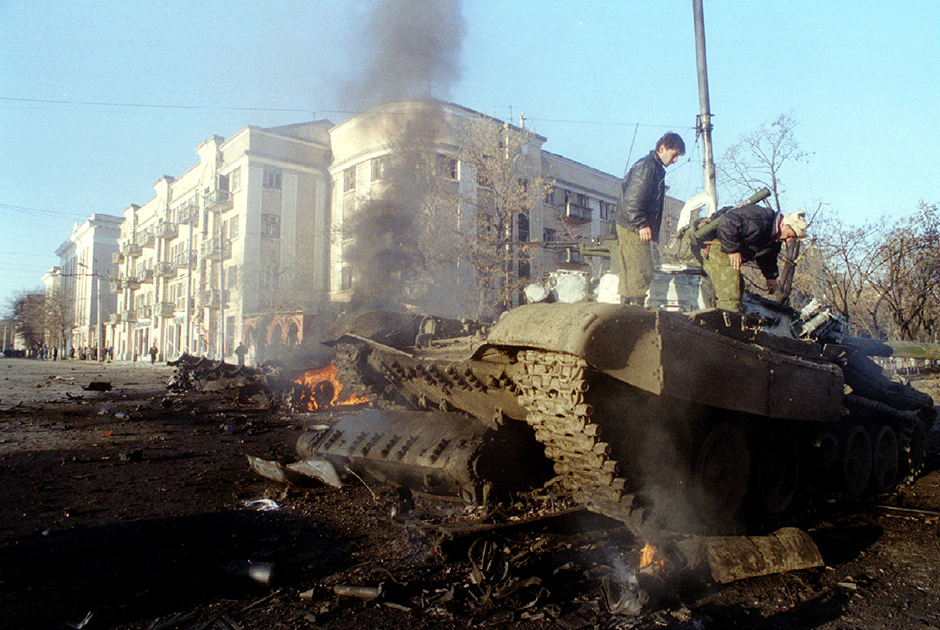 Чечня сильная. Чечня 1994 штурм Грозного.