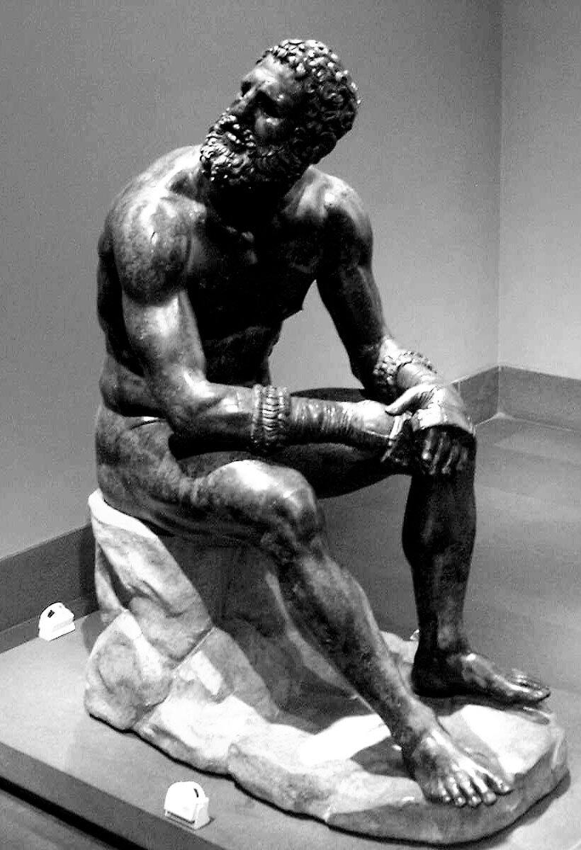 Лисипп. Кулачный боец. Музей Рима. (Фото из интернета)